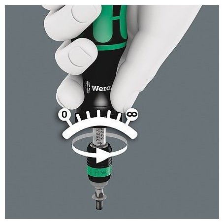 Wera отвертка динамометрическая 5074701001 1/4х155 мм купить,0