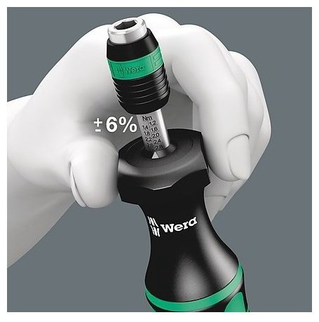 Wera отвертка динамометрическая 5074701001 1/4х155 мм купить,NaN