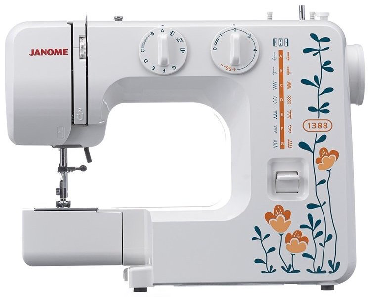 Швейная машина Janome 1388 белый купить,NaN