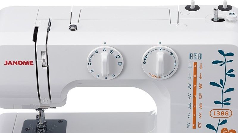 Швейная машина Janome 1388 белый купить,NaN