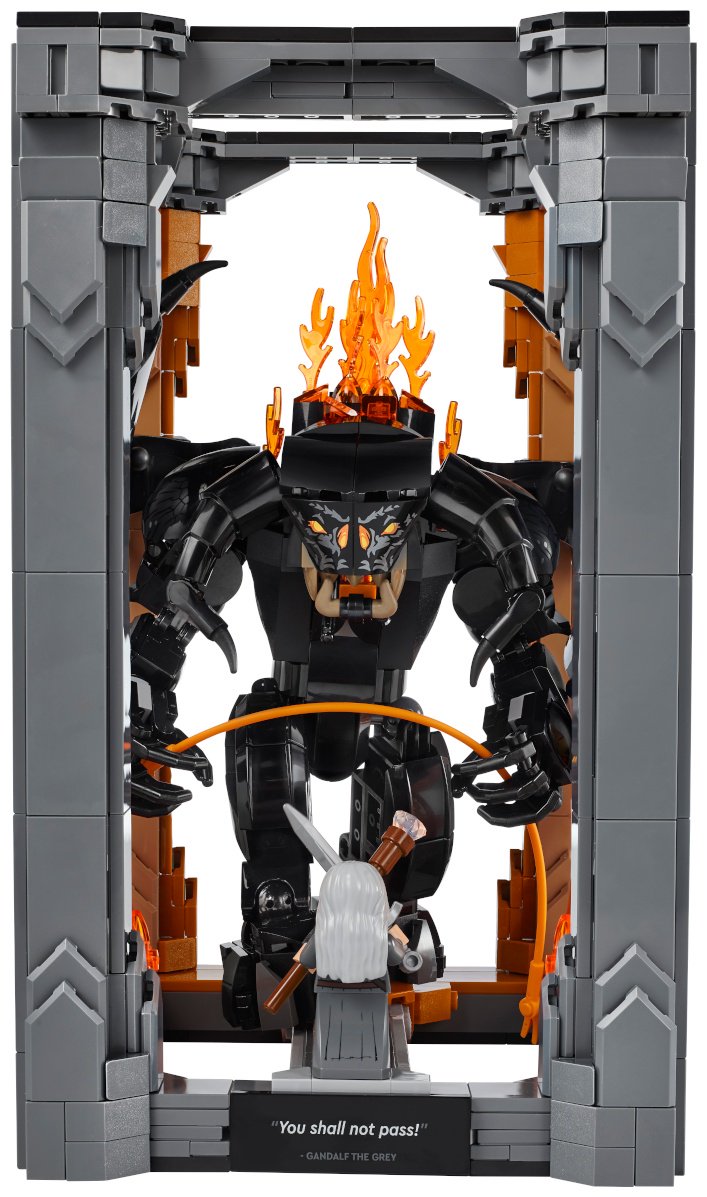 Конструктор LEGO Властелин колец: Балрог&nbsp; Книжный уголок Icons, деталей 1201 шт купить,NaN
