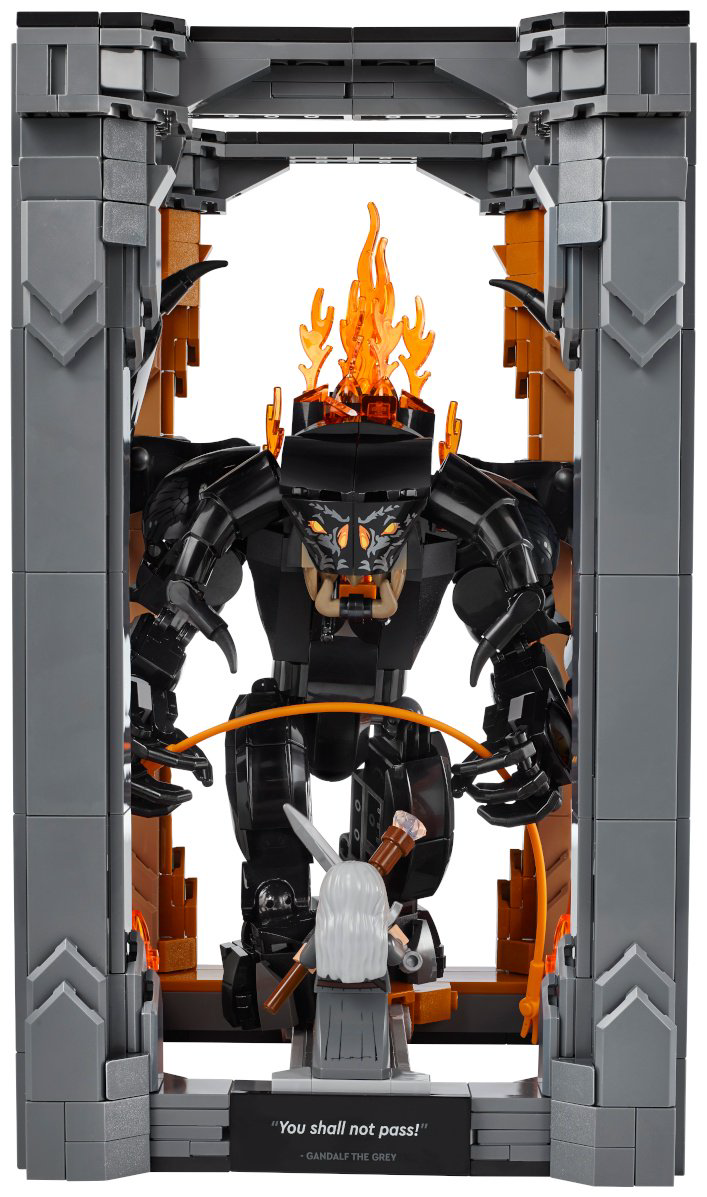 Конструктор LEGO Властелин колец: Балрог&nbsp; Книжный уголок Icons, деталей 1201 шт купить,NaN