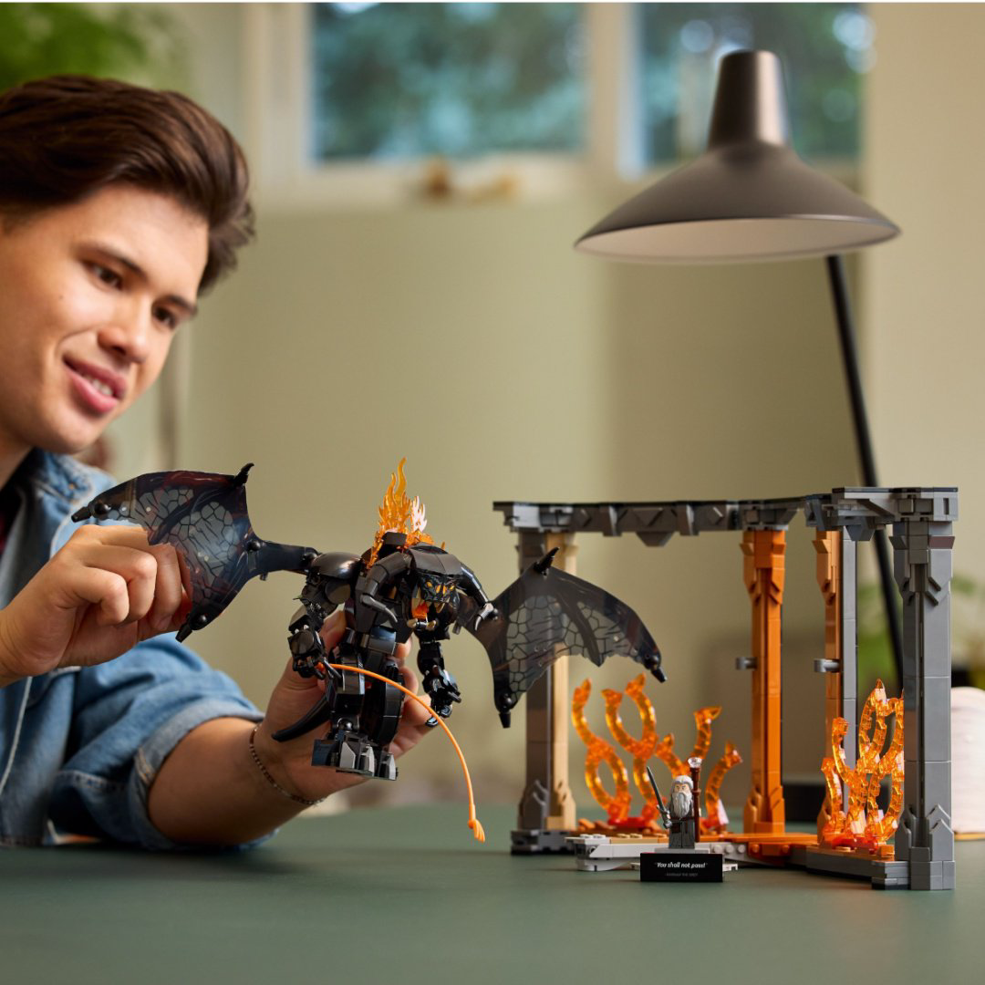 Конструктор LEGO Властелин колец: Балрог&nbsp; Книжный уголок Icons, деталей 1201 шт купить,NaN