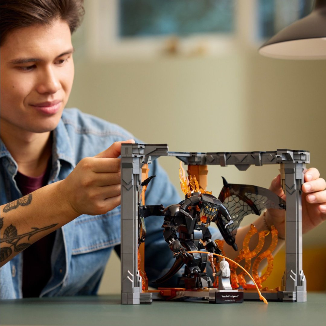 Конструктор LEGO Властелин колец: Балрог&nbsp; Книжный уголок Icons, деталей 1201 шт купить,NaN
