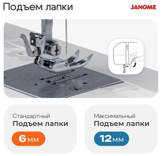 Швейная машина Janome 1388 белый купить,NaN