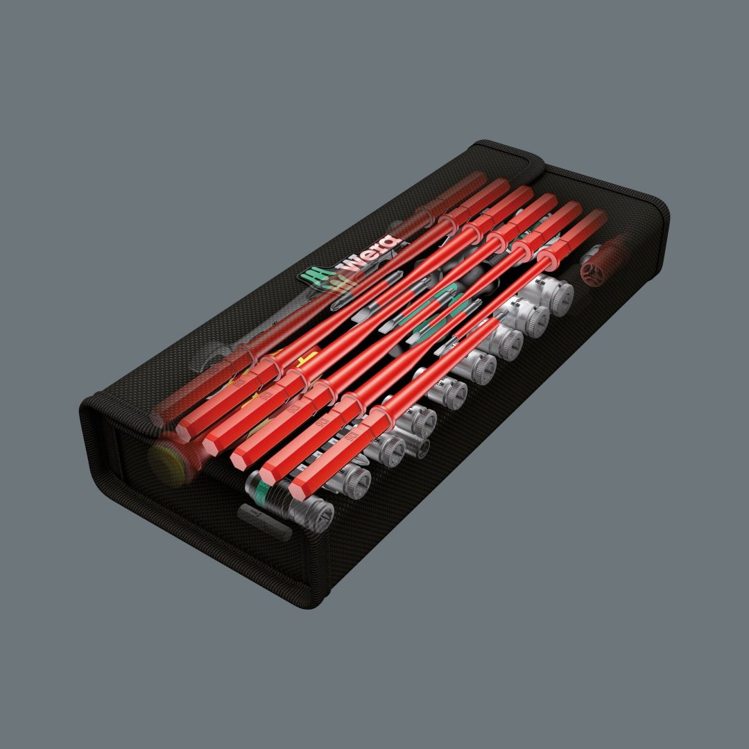 Набор универсальный 35 в 1 Wera Kraftform Kompakt W1 05135926001 купить,NaN