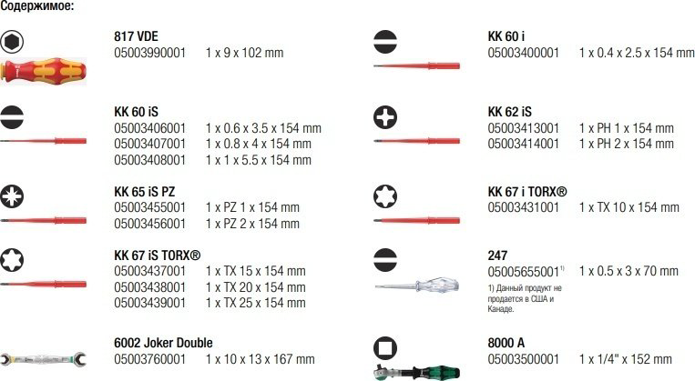 Набор универсальный 35 в 1 Wera Kraftform Kompakt W1 05135926001 купить,NaN