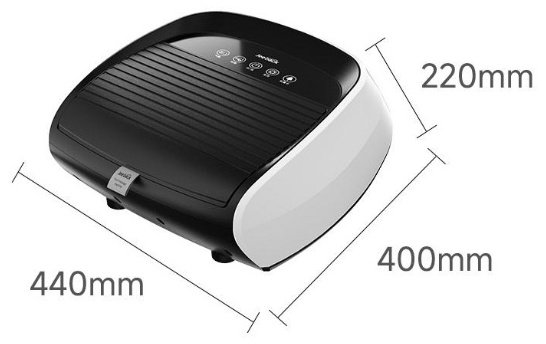 Массажер Xiaomi Jeeback Foot Machine X3 напольный 3D-массаж, акупунктурный, разогревающий купить,0