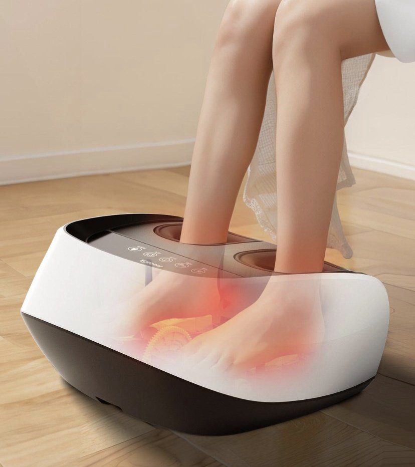 Массажер Xiaomi Jeeback Foot Machine X3 напольный 3D-массаж, акупунктурный, разогревающий купить,NaN