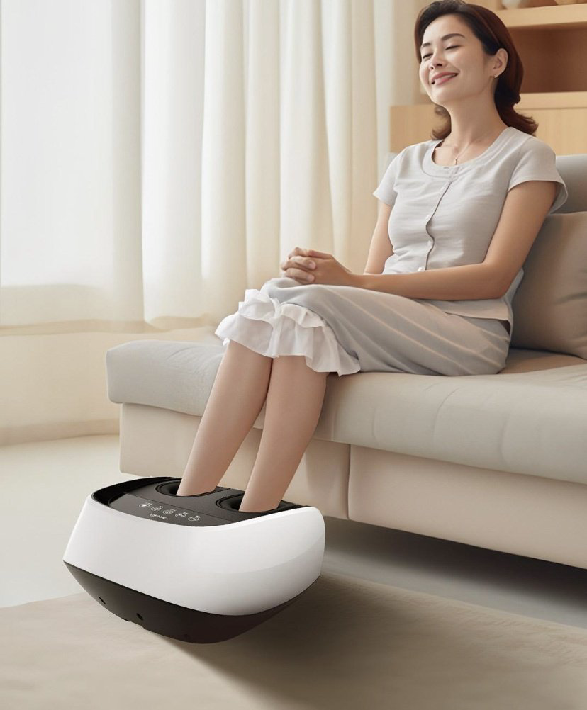 Массажер Xiaomi Jeeback Foot Machine X3 напольный 3D-массаж, акупунктурный, разогревающий купить,NaN