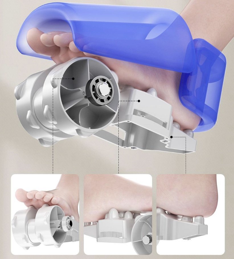 Массажер Xiaomi Jeeback Foot Machine X3 напольный 3D-массаж, акупунктурный, разогревающий купить,0