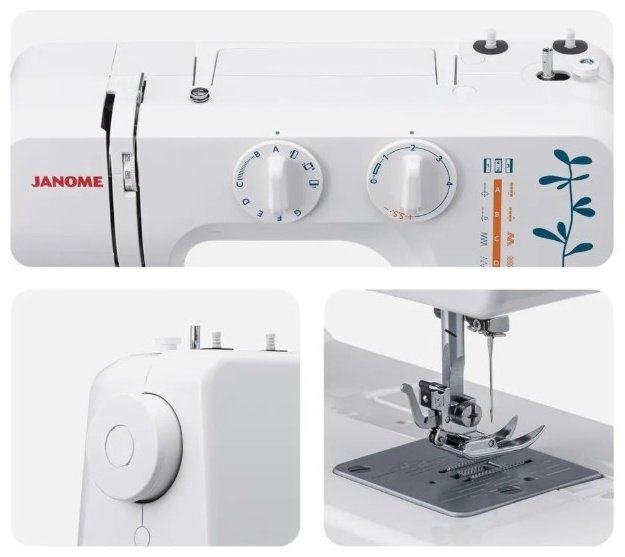 Швейная машина Janome 1388 белый купить,NaN