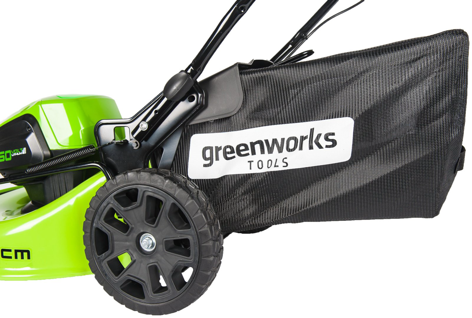 Газонокосилка колесная аккумуляторная Greenworks 2502807UB купить,NaN