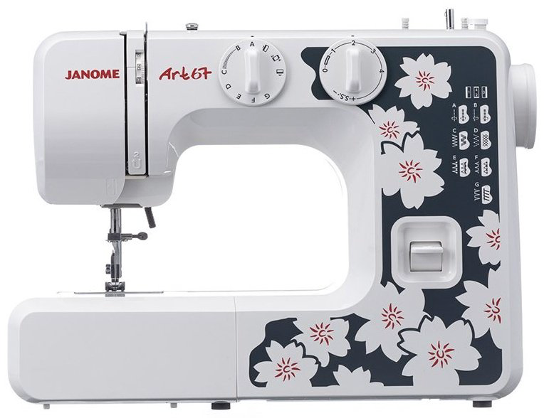 Швейная машина Janome Art 67 белый купить,NaN