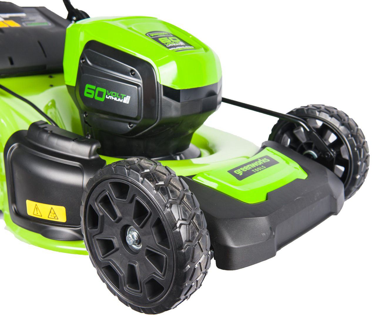 Газонокосилка колесная аккумуляторная Greenworks 2502807UB купить,NaN