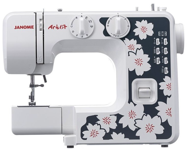Швейная машина Janome Art 67 белый купить,NaN