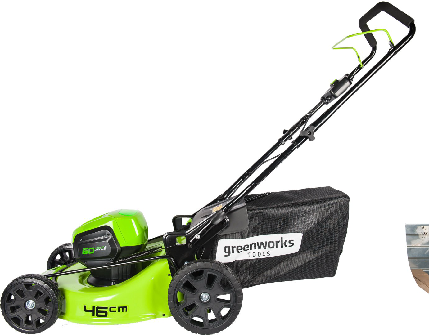 Газонокосилка колесная аккумуляторная Greenworks 2502807UB купить,NaN