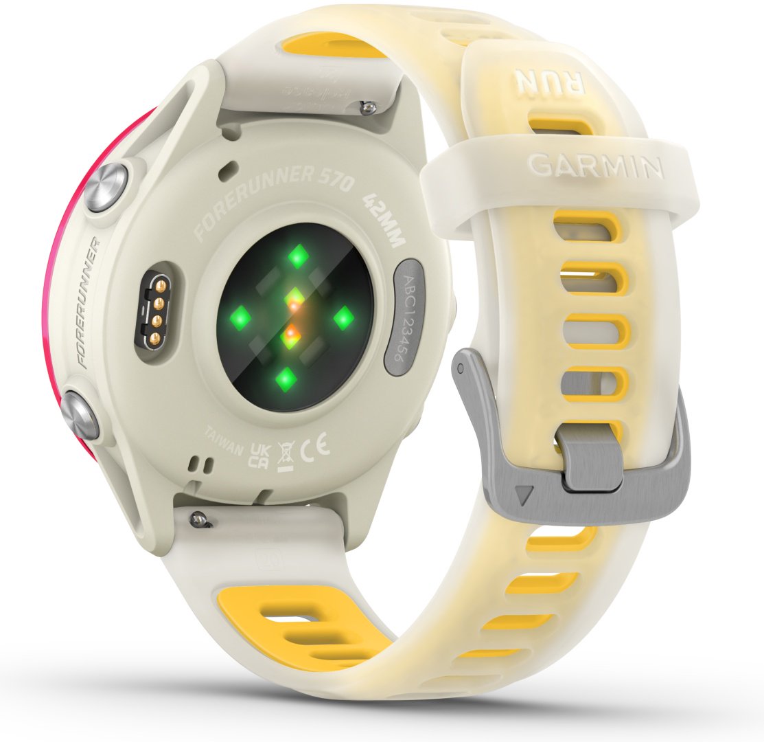 Смарт-часы Garmin Forerunner 570 42 мм белый-желтый - ForteMarket Смарт-часы Garmin Forerunner 570 42 мм белый-желтый купить,0