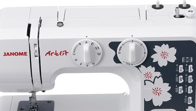 Швейная машина Janome Art 67 белый купить,0