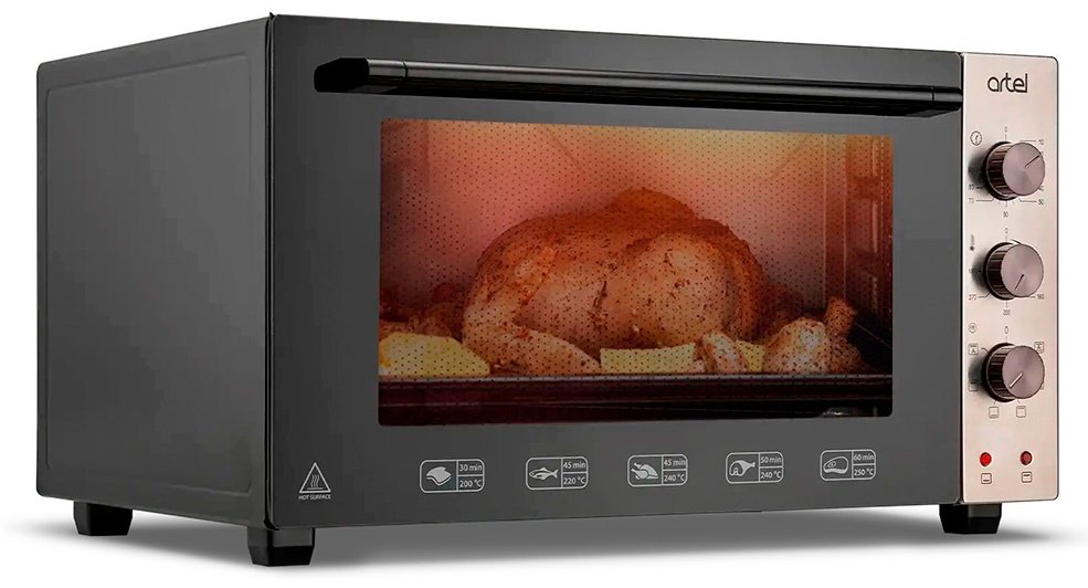 Настольная электропечь Artel 4218 L KZ черный, серый - ForteMarket Настольная электропечь Artel 4218 L KZ черный, серый купить,0