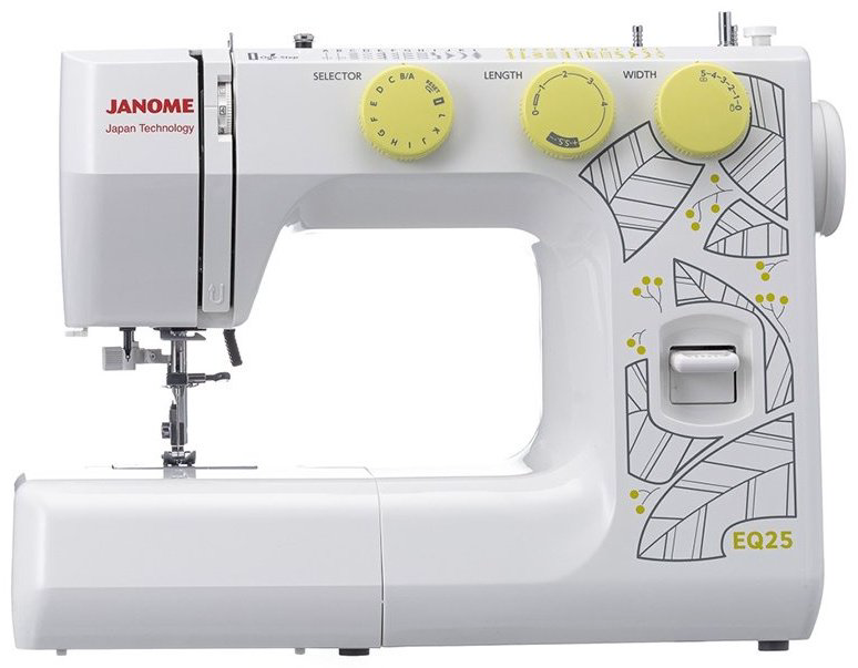 Швейная машина Janome EQ25 белый купить,133059