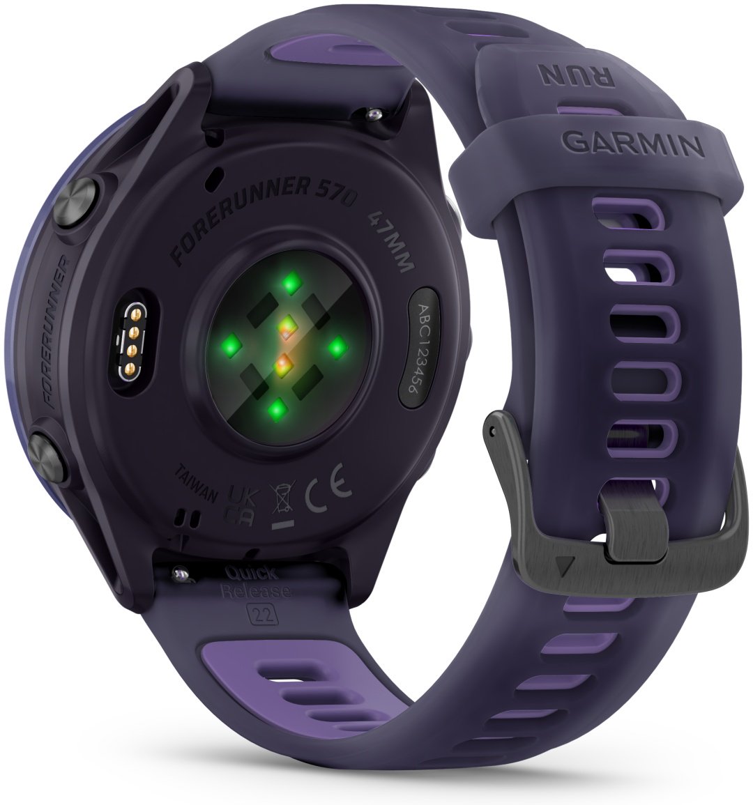 Смарт-часы Garmin Forerunner 570 47 мм фиолетовый купить,0