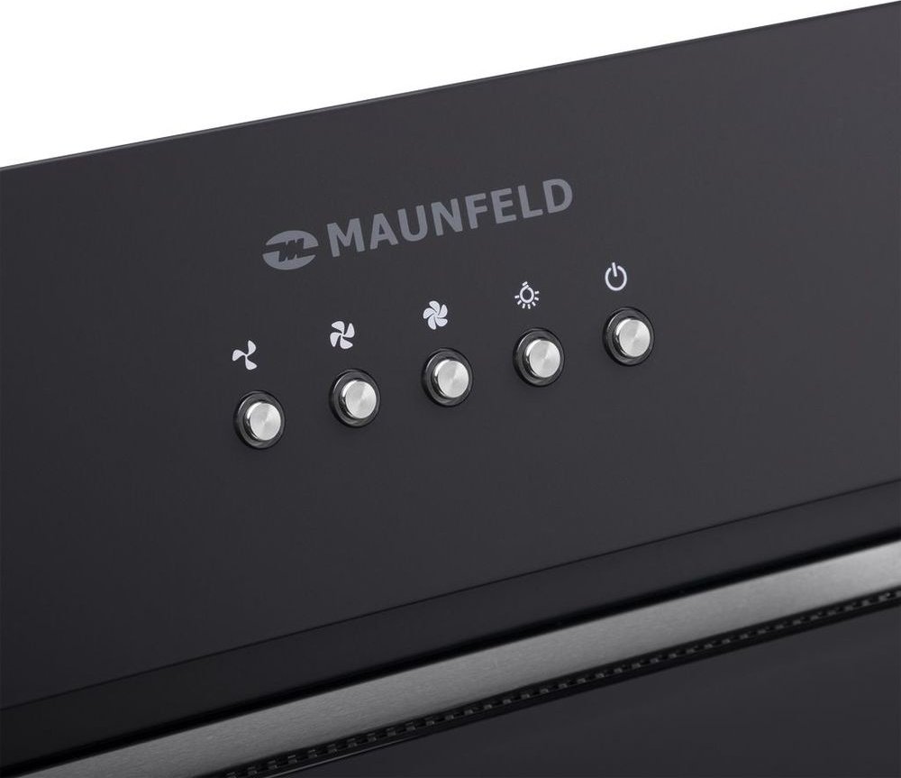 Вытяжка MAUNFELD TRAPEZE 602IG черный купить,109590