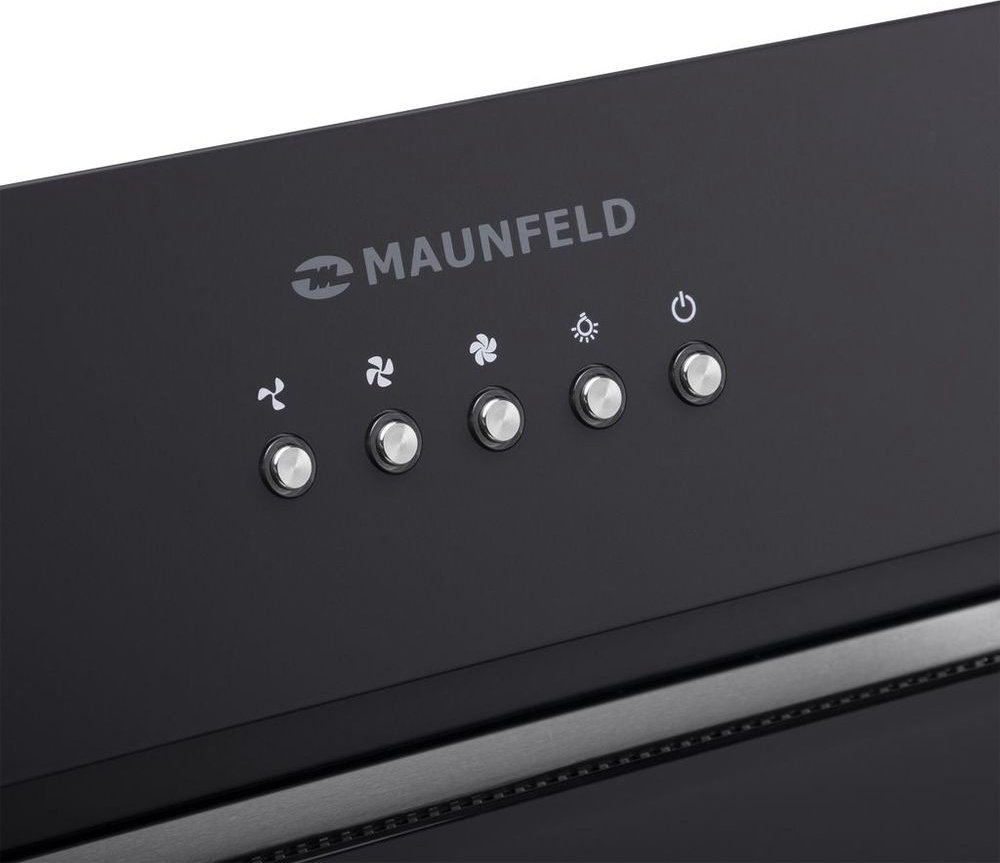 Вытяжка MAUNFELD TRAPEZE 602IG черный купить,109590