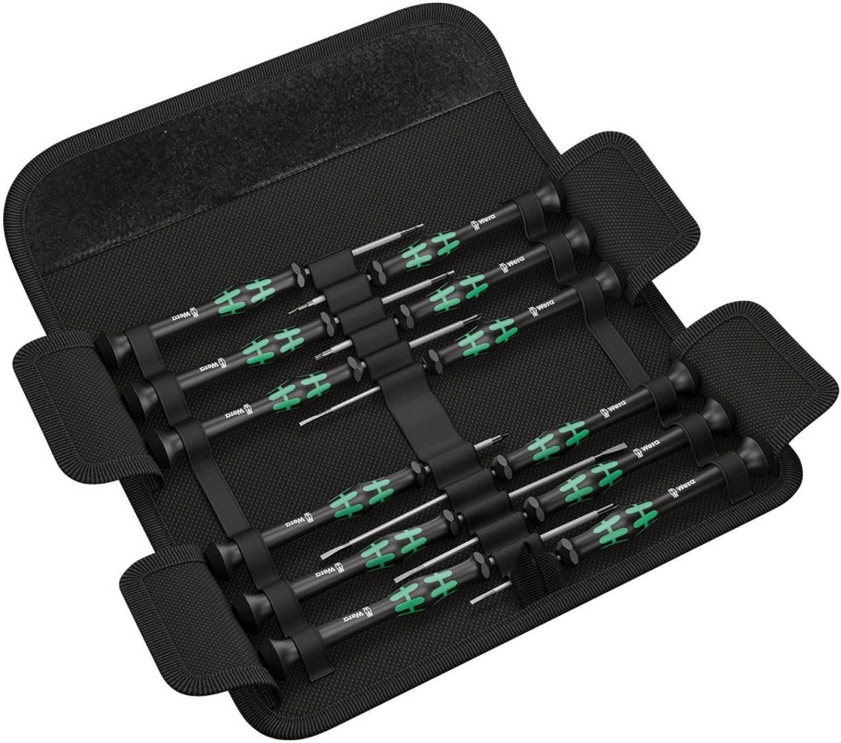 Набор универсальный 12 в 1 Wera Kraftform Micro 05073675001