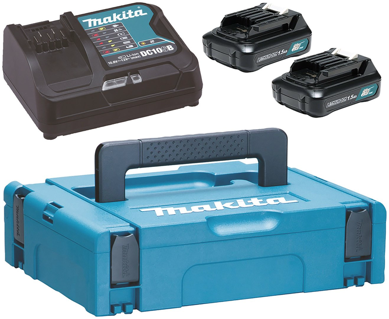 Аккумулятор Makita MKP1SY122 197652-7 Li-Ion 1.5 Ач Ah 2 шт