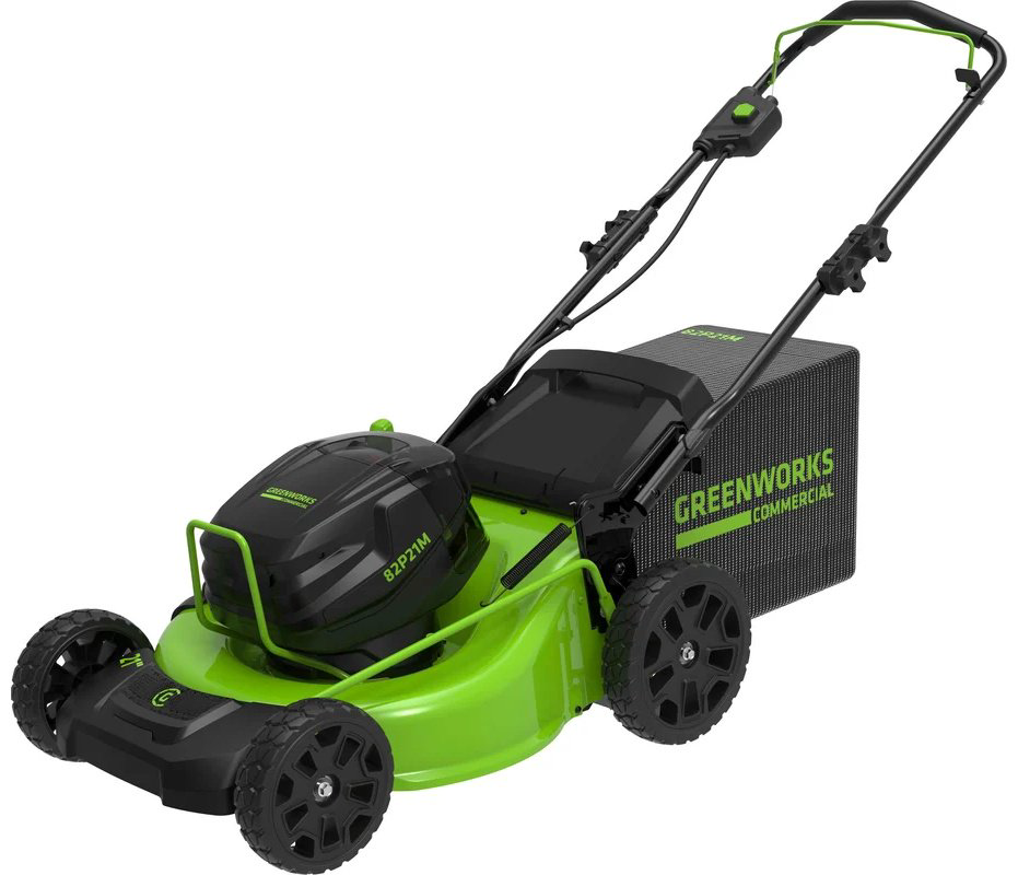 Газонокосилка колесная аккумуляторная Greenworks GC82LM51SP2K2,2515907UB купить,NaN