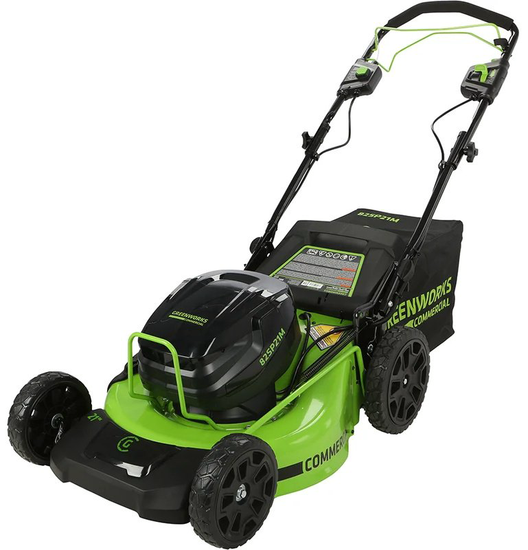 Газонокосилка колесная аккумуляторная Greenworks GC82LM51SP2K2,2515907UB купить,NaN