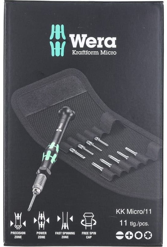 Wera набор отверток Kraftform Kompakt Micro set/11 05135938001, 11 шт. - ForteMarket Wera набор отверток Kraftform Kompakt Micro set/11 05135938001, 11 шт. купить,0