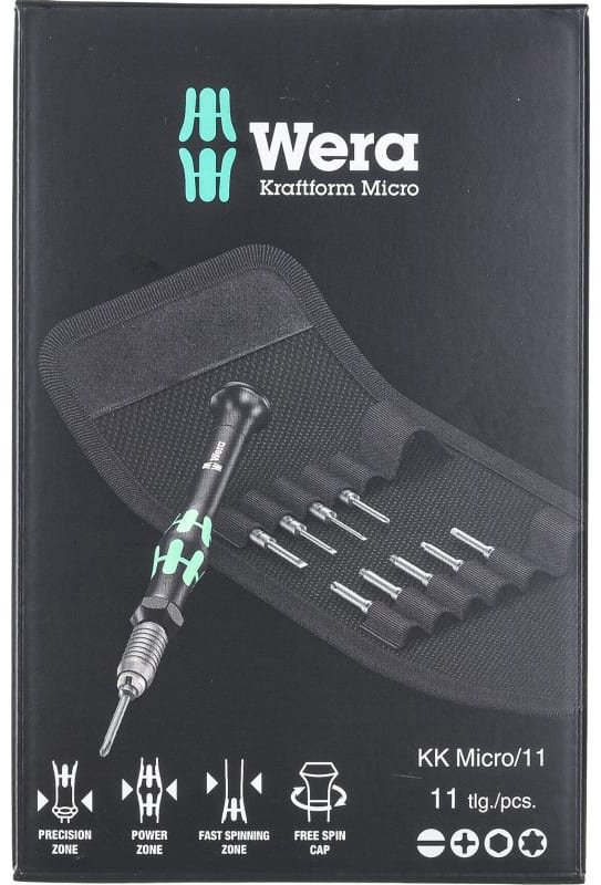 Wera набор отверток Kraftform Kompakt Micro set/11 05135938001, 11 шт. купить,NaN