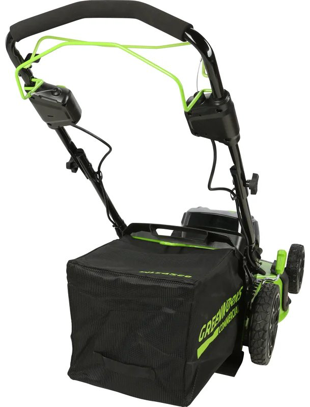 Газонокосилка колесная аккумуляторная Greenworks GC82LM51SP2K2,2515907UB купить,NaN