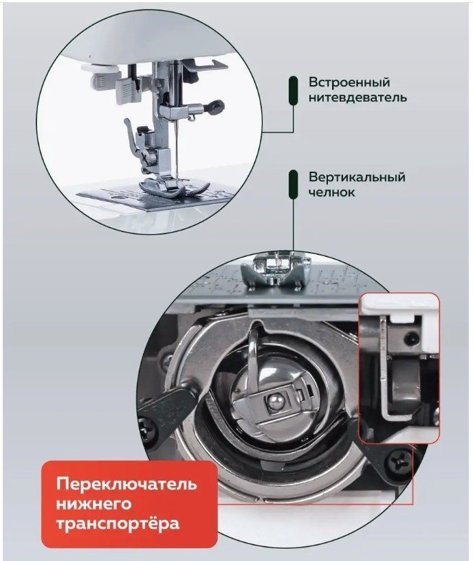 Швейная машина Janome EQ25 белый купить,133059