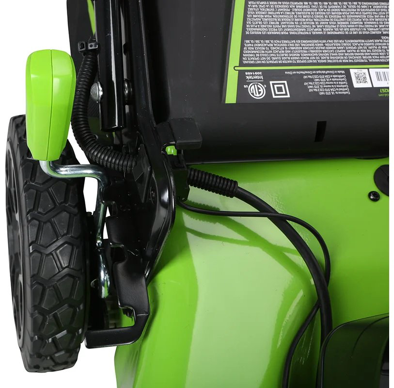 Газонокосилка колесная аккумуляторная Greenworks GC82LM51SP2K2,2515907UB купить,NaN