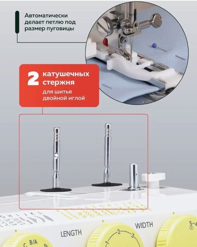 Швейная машина Janome EQ25 белый - ForteMarket Швейная машина Janome EQ25 белый купить,0