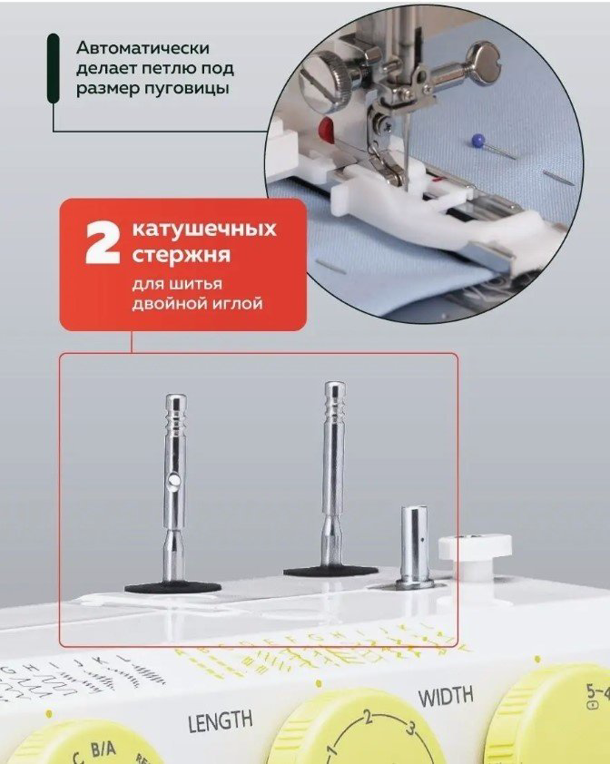 Швейная машина Janome EQ25 белый купить,133059