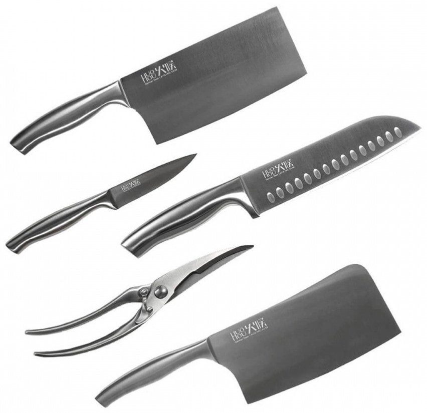 Huo Hou набор ножей Nano Knife Set, лезвие: нержавеющая сталь 5 шт