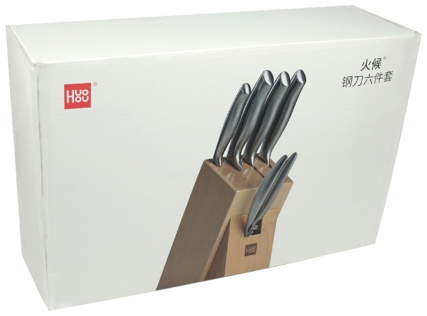 Huo Hou набор ножей Nano Knife Set, лезвие: нержавеющая сталь 5 шт - ForteMarket Huo Hou набор ножей Nano Knife Set, лезвие: нержавеющая сталь 5 шт купить,0