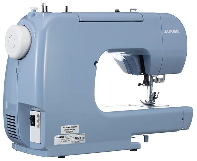 Швейная машина Janome J255 белый, голубой купить,NaN