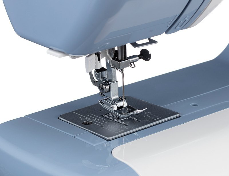 Швейная машина Janome J255 белый, голубой купить,NaN