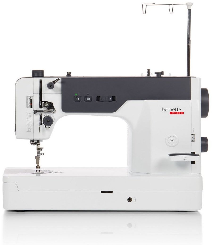 Швейная машина Bernette b08 Straight Stitch белый, серый