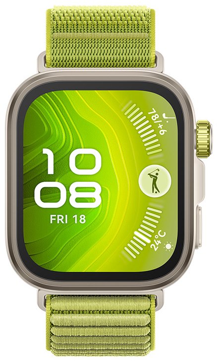 Смарт-часы Huawei WATCH FIT 4 Pro 44 мм серебристый-зеленый купить,0