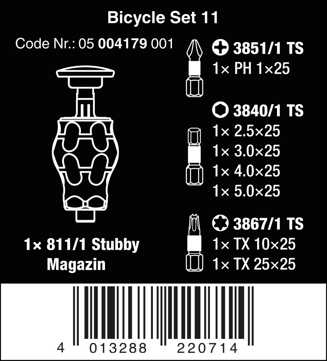 Wera рукоять для бит 05004179001, 7 шт. купить,NaN