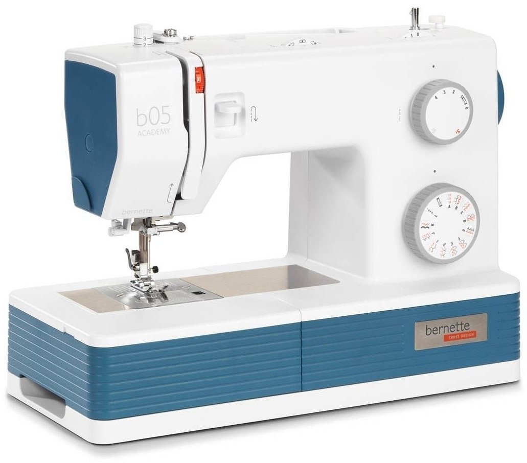 Швейная машина Bernina Bernette B05 Academy белый, синий