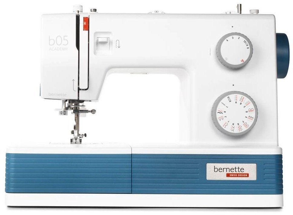 Швейная машина Bernina Bernette B05 Academy белый, синий купить,NaN