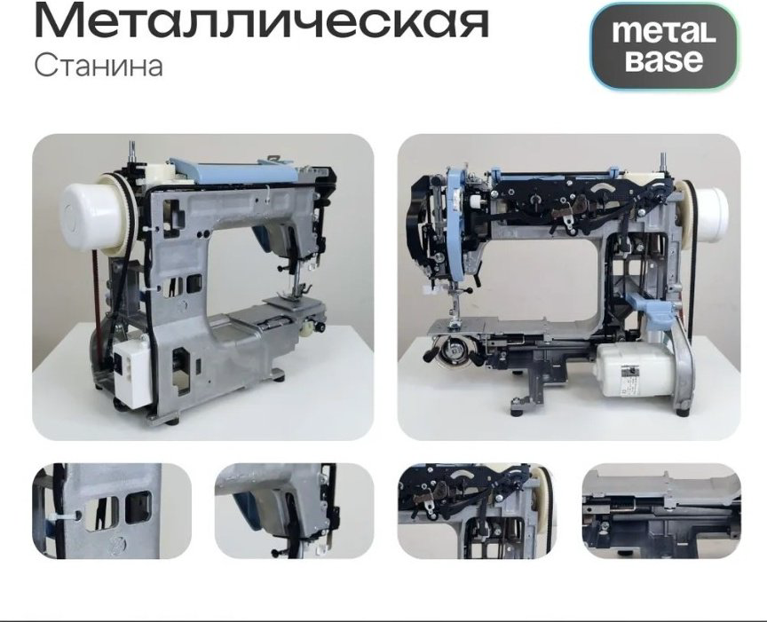 Швейная машина Janome J255 белый, голубой купить,NaN