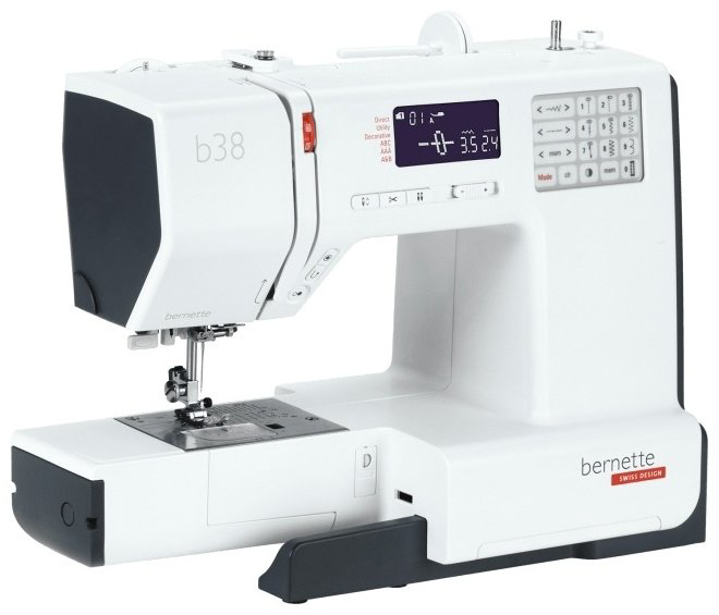 Швейная машина Bernina Bernette B38 белый, черный купить,NaN